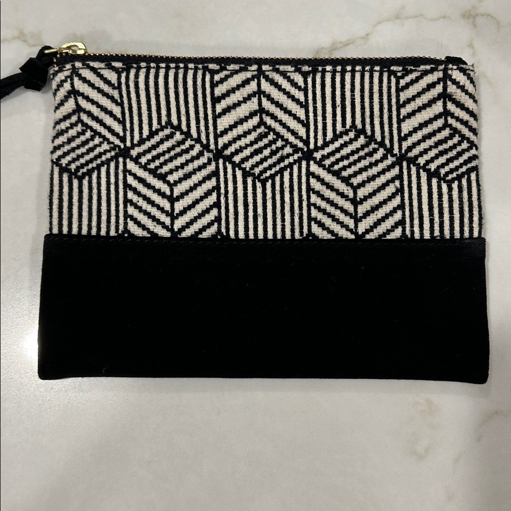 Kina by Bloom & Give Cosmetic Bag,organizer, coin purse, cotton jacquard leather